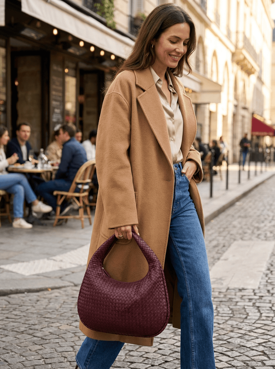 Women’s Woven Braided Tote Bag | Classic