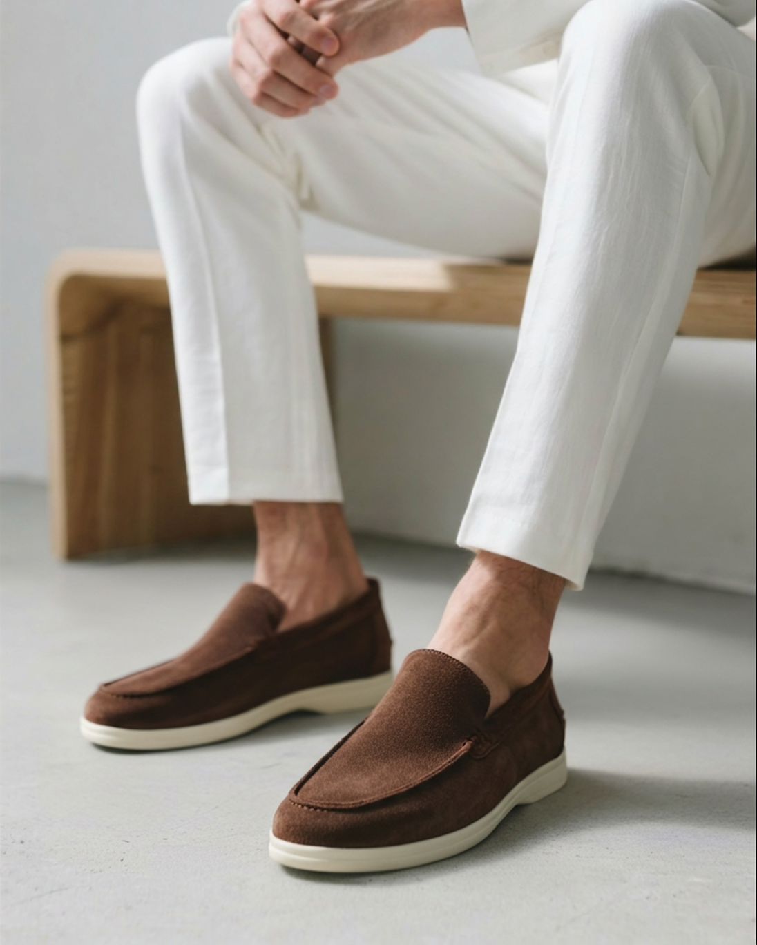 Men’s Suede Loafers | Slip On Smart Aesthetic
