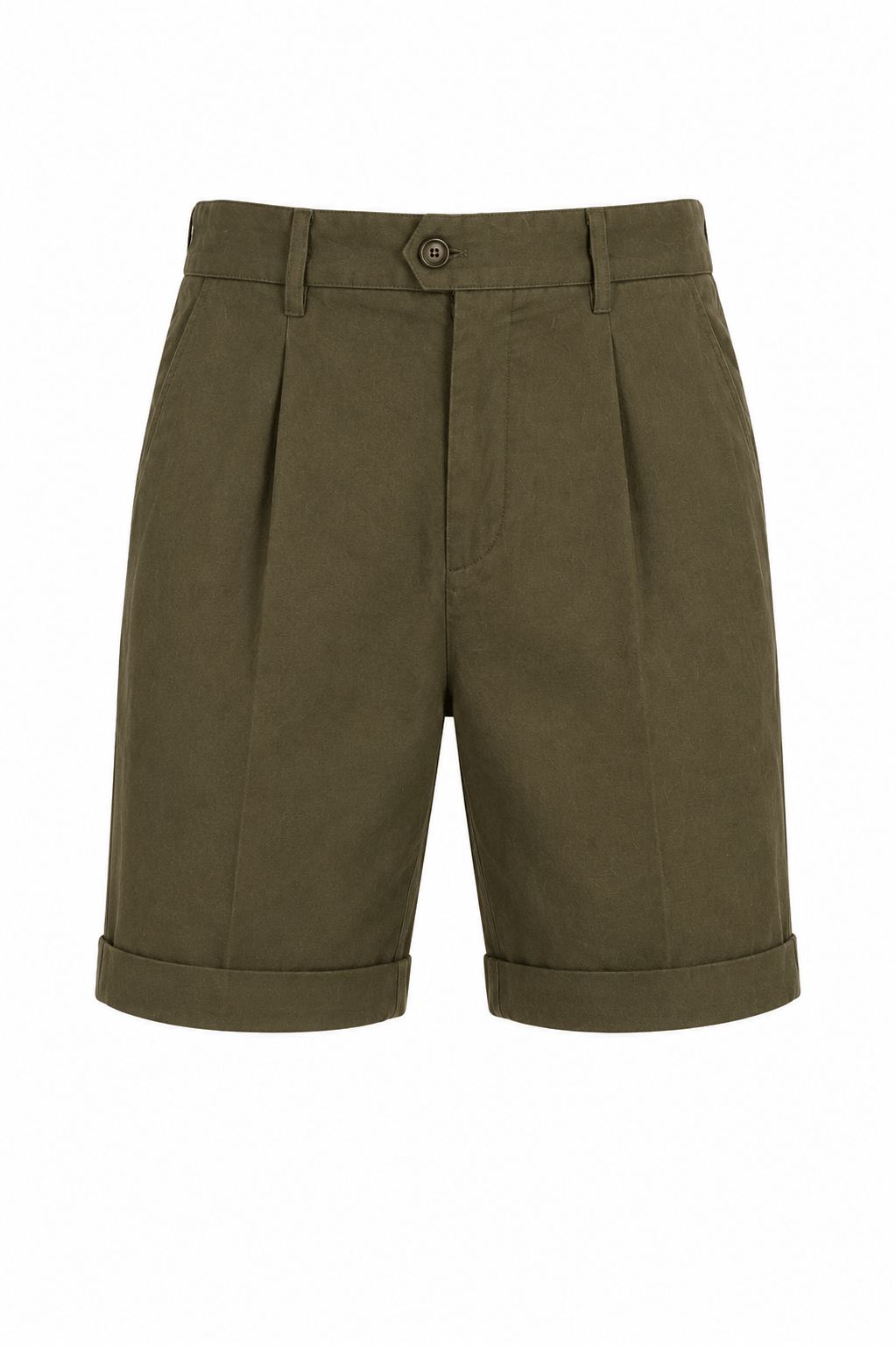 Men's Pleated Straight Leg Summer Shorts | Casual