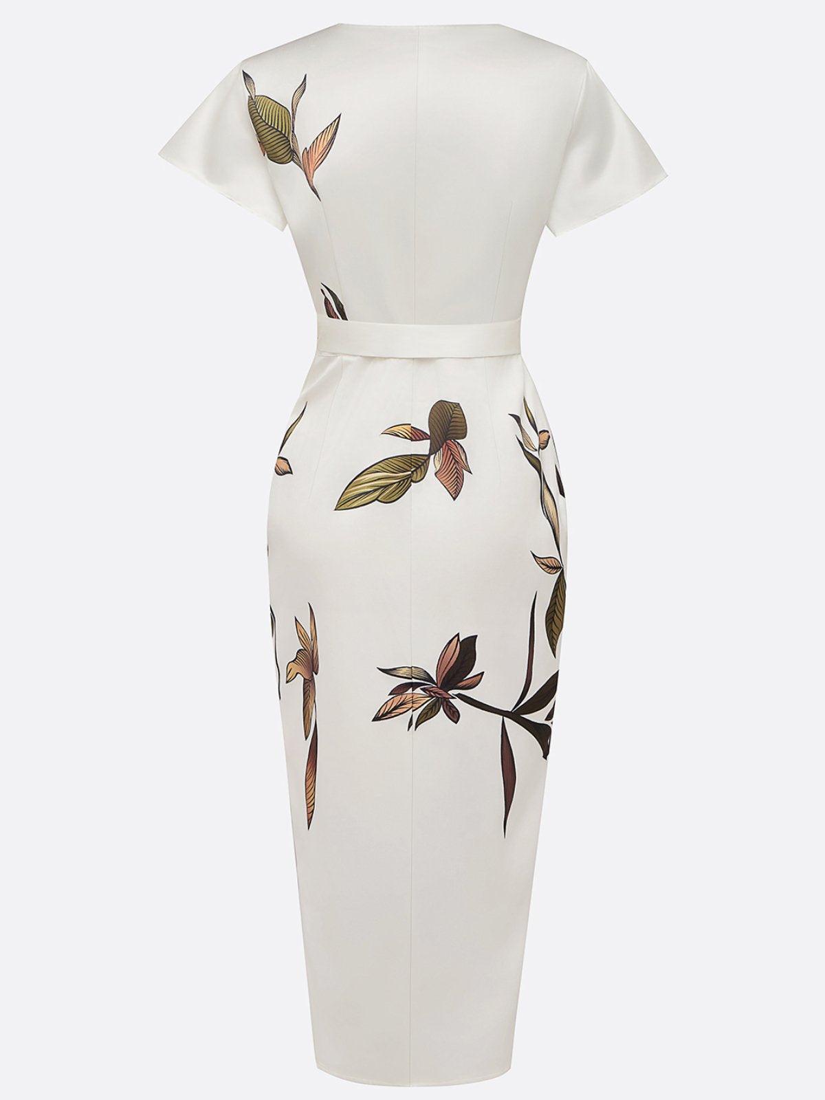 Women's Dress | Belt Wrap Midi