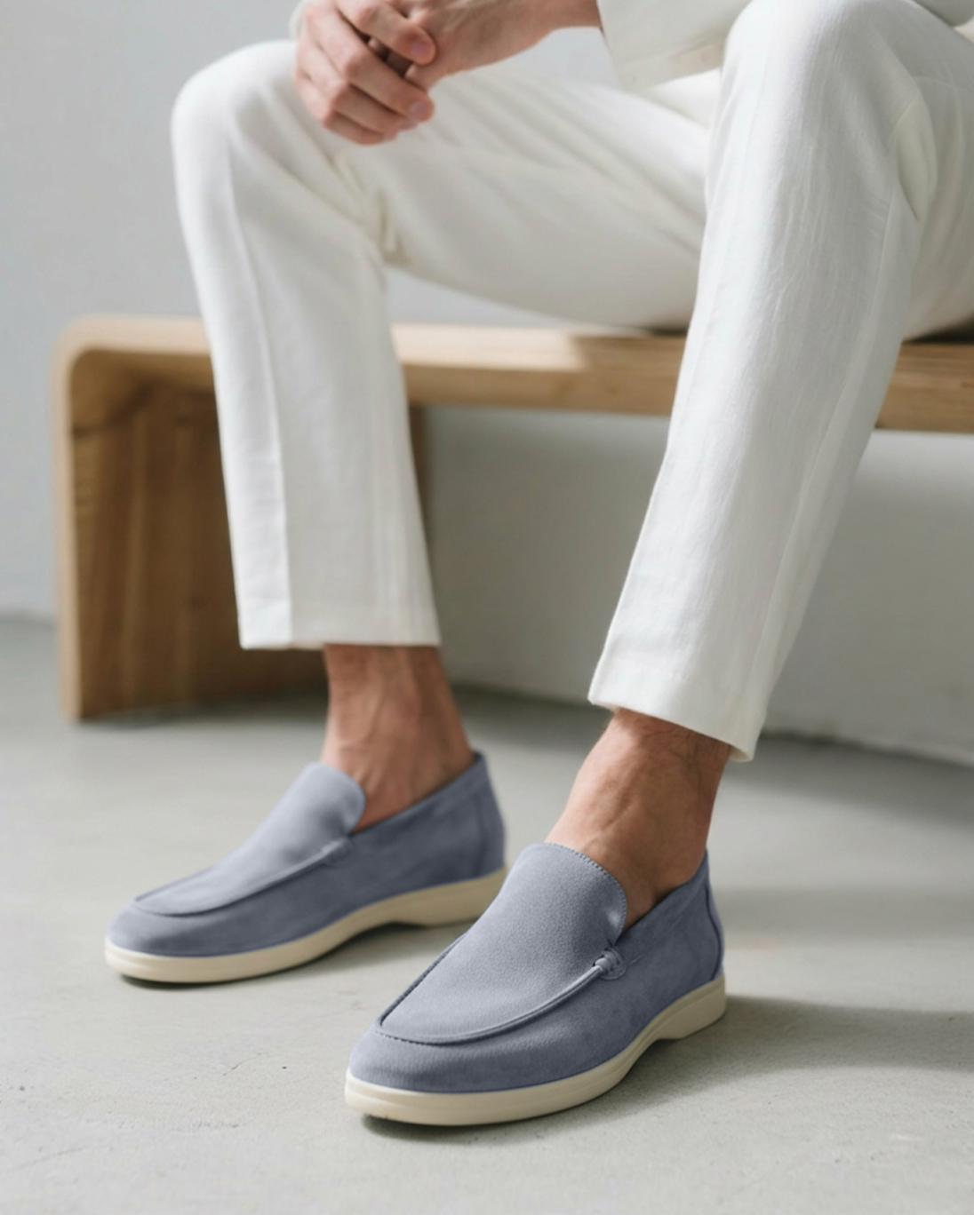 Men’s Suede Loafers | Slip On Smart Aesthetic