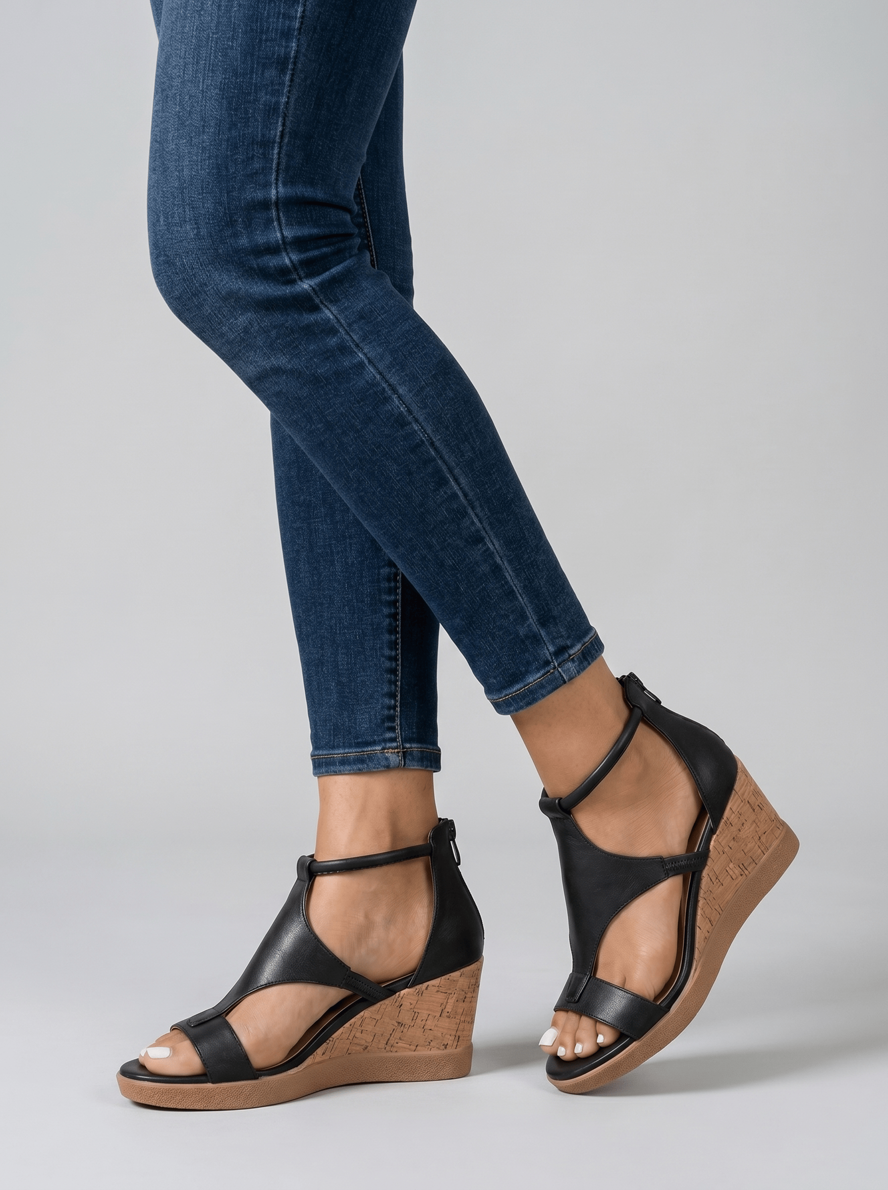 Women's T-Strap Open Toe Casual Sandals | Summer