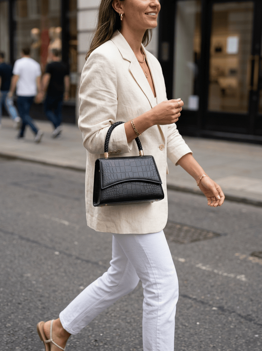 Women's Minimalist Flap Shoulder Mini Bag | Crossbody
