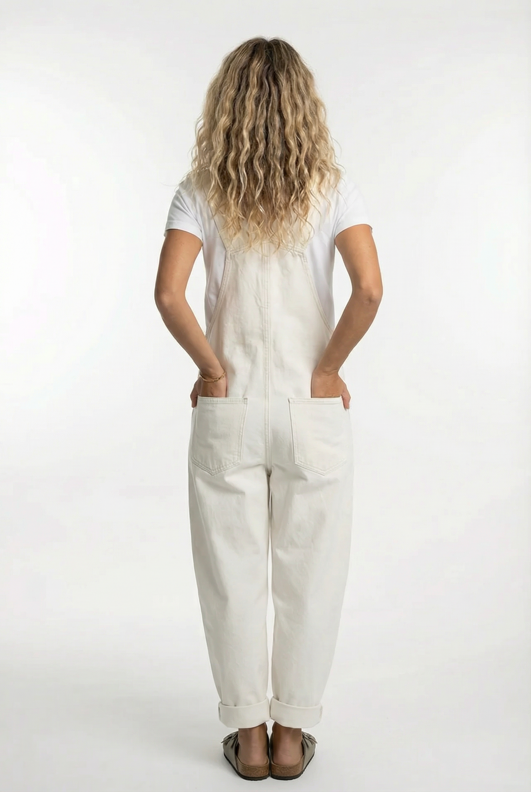 Women's Jumpsuit | Double Pocket Adjustable Buckle