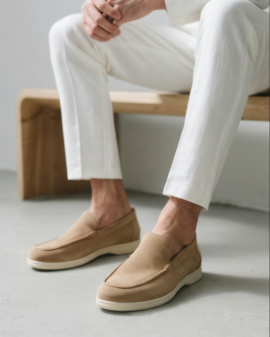Men’s Suede Loafers | Slip On Smart Aesthetic