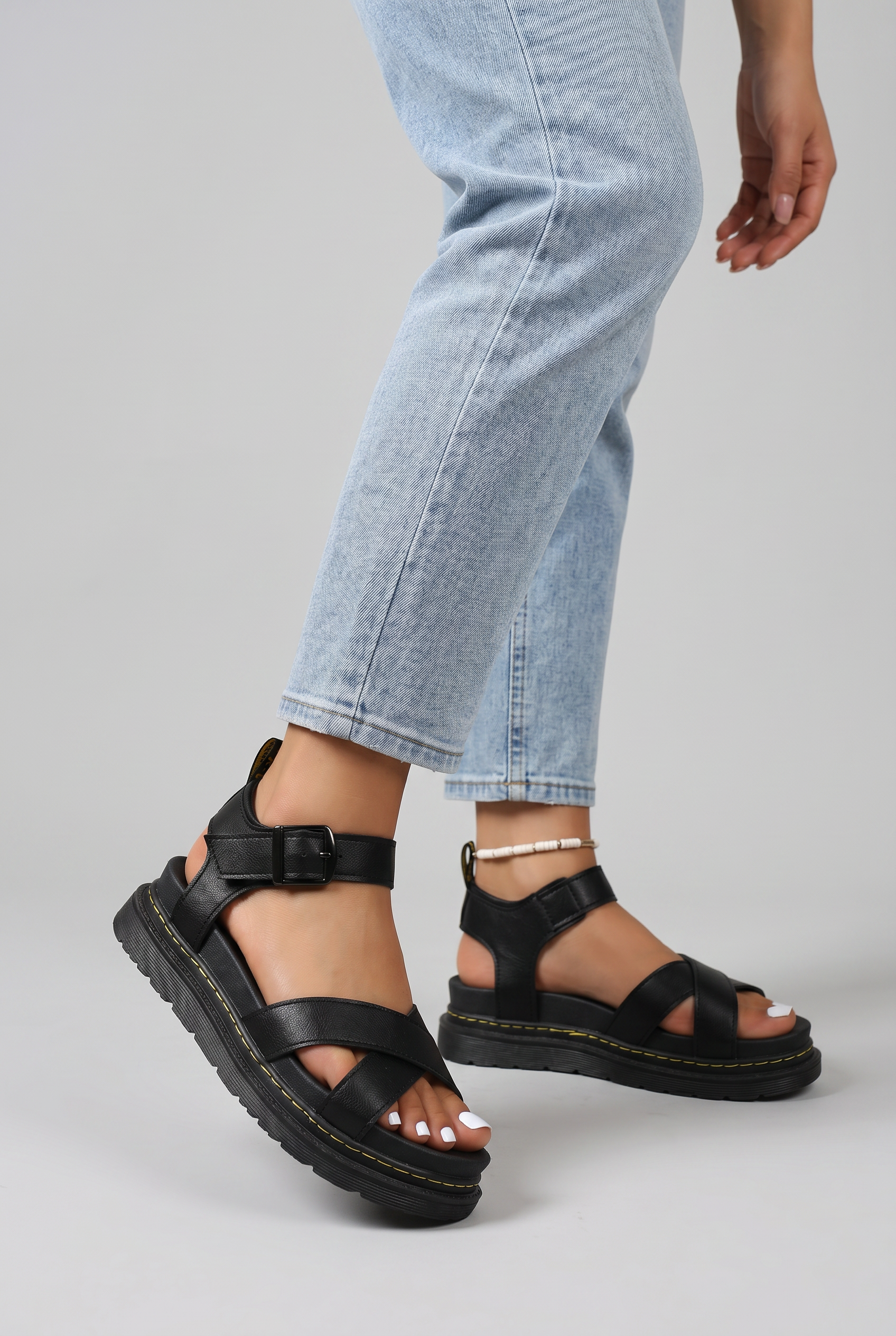 Women's Buckle Strap Platform Sandals | Open Toe
