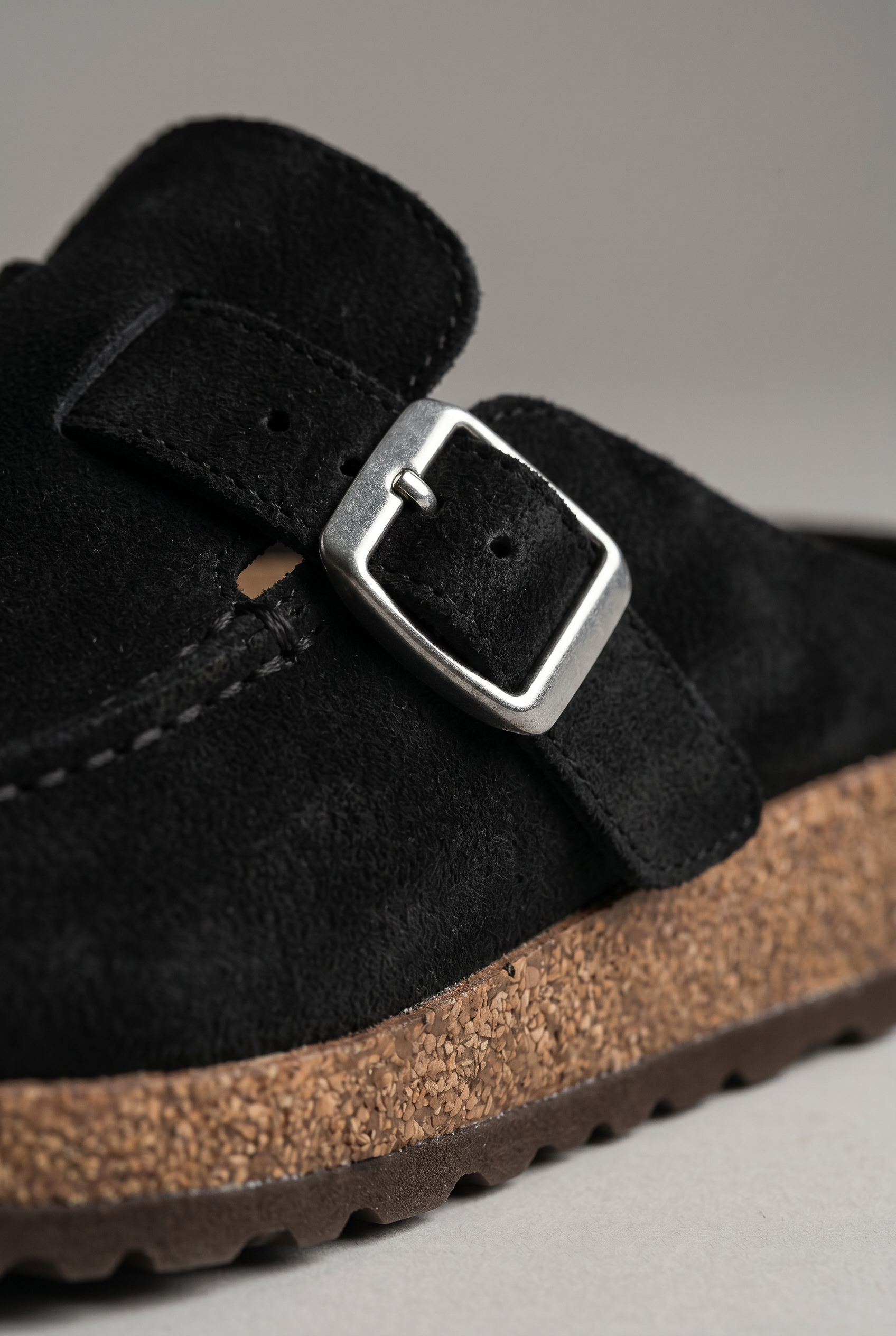 Women’s Round Toe Slip On Clogs | Buckle Strap