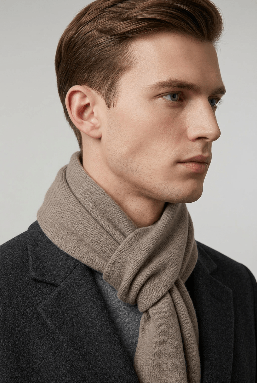 Unisex Winter Scarf | Ribbed Knit & Extra Long