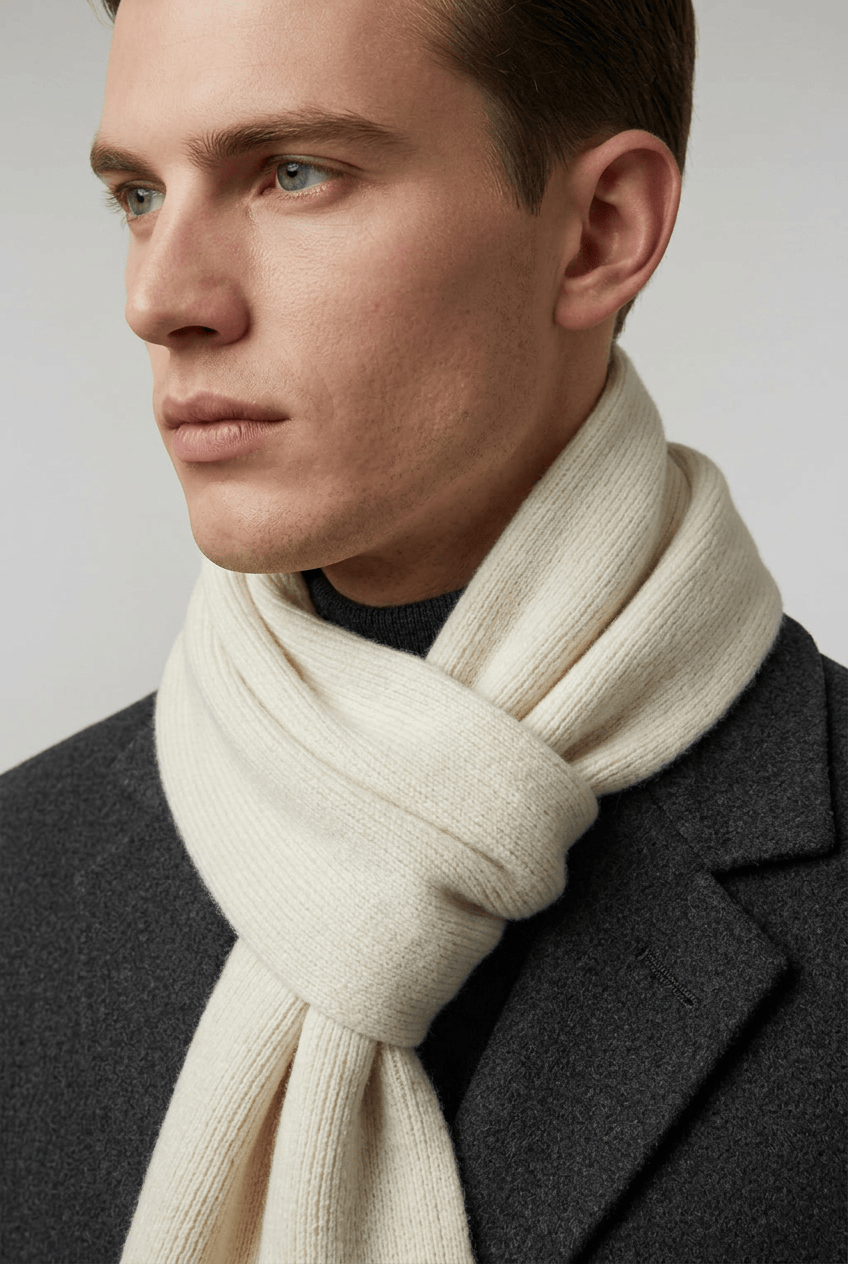 Unisex Winter Scarf | Ribbed Knit & Extra Long