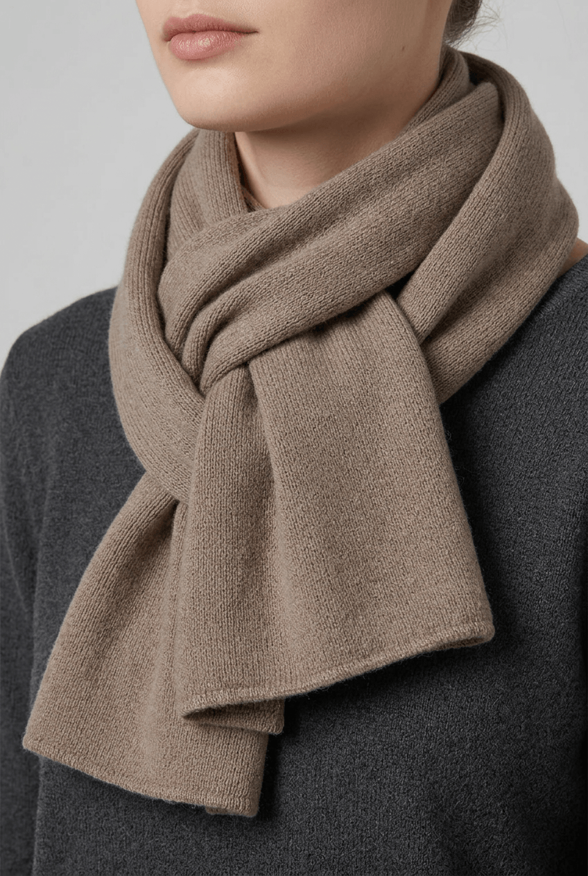 Unisex Winter Scarf | Ribbed Knit & Extra Long