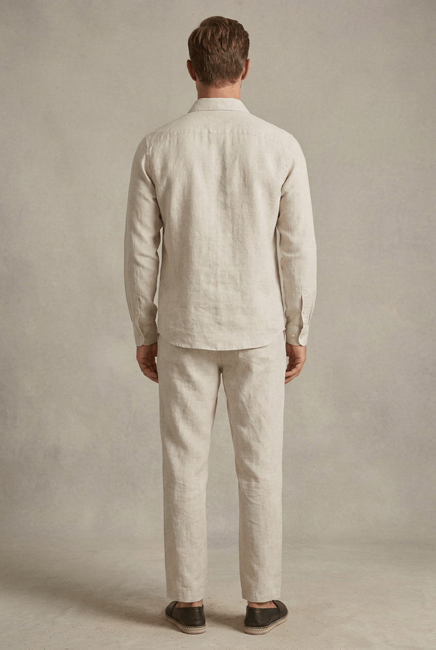 Men’s Long Sleeves Two Piece Lounge Co-Ord Set | Relaxed Fit