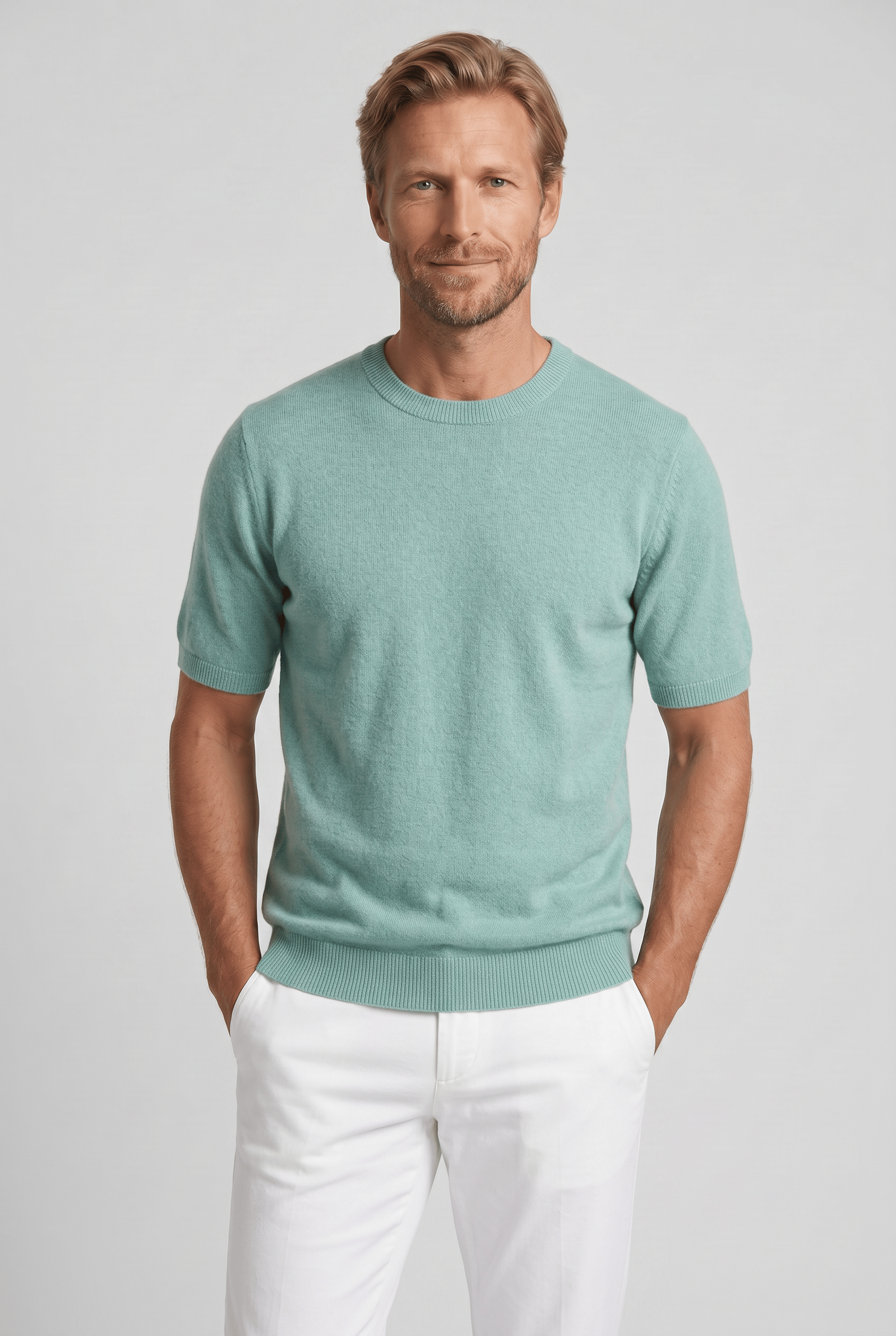 Men’s Crew Neck Short Sleeve Summer T-Shirt | Relaxed Fit