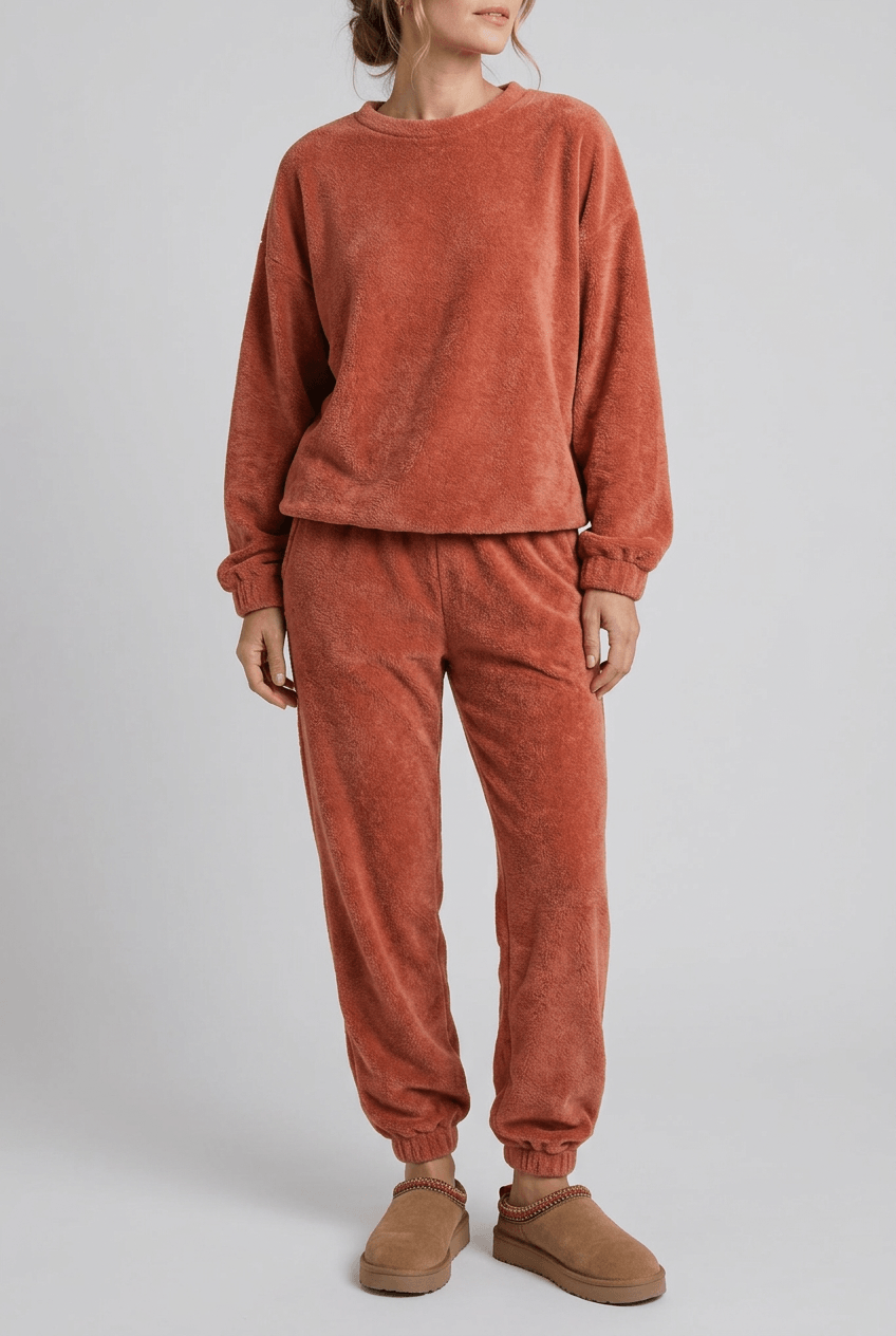 Women's Loungewear Two-Piece Set | Oversized Jumper & Joggers