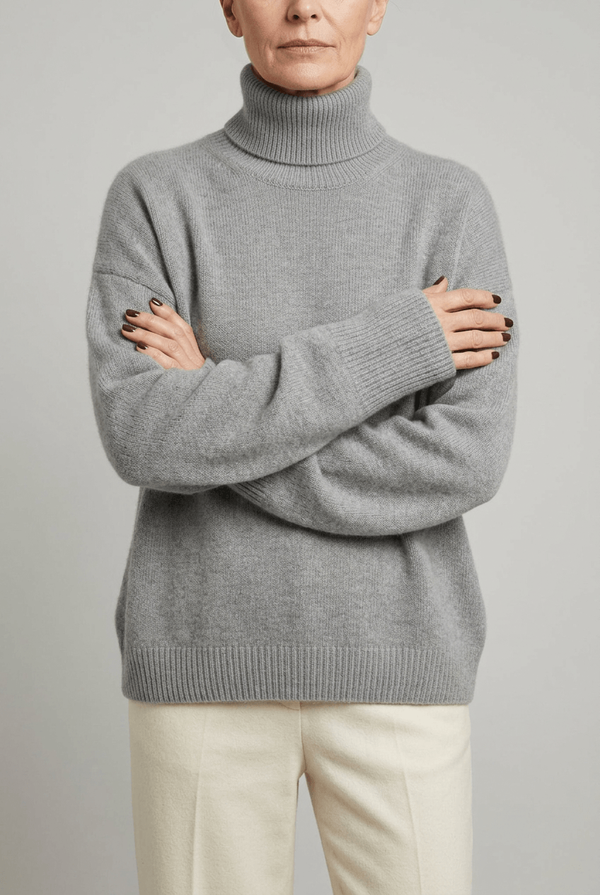 Women's Oversized Roll Neck Jumper