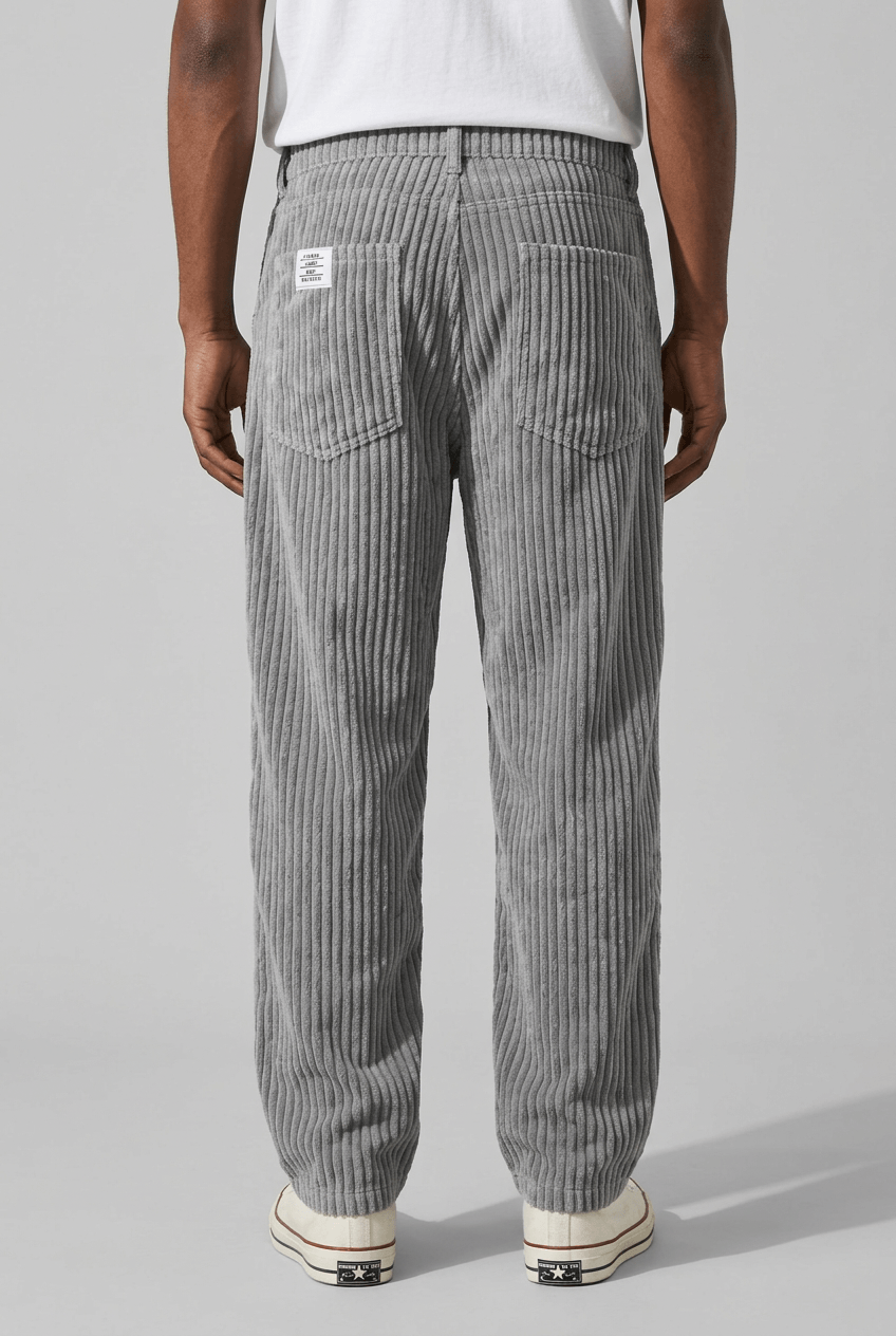 Men's Corduroy Trousers | Wide Wale Straight Fit