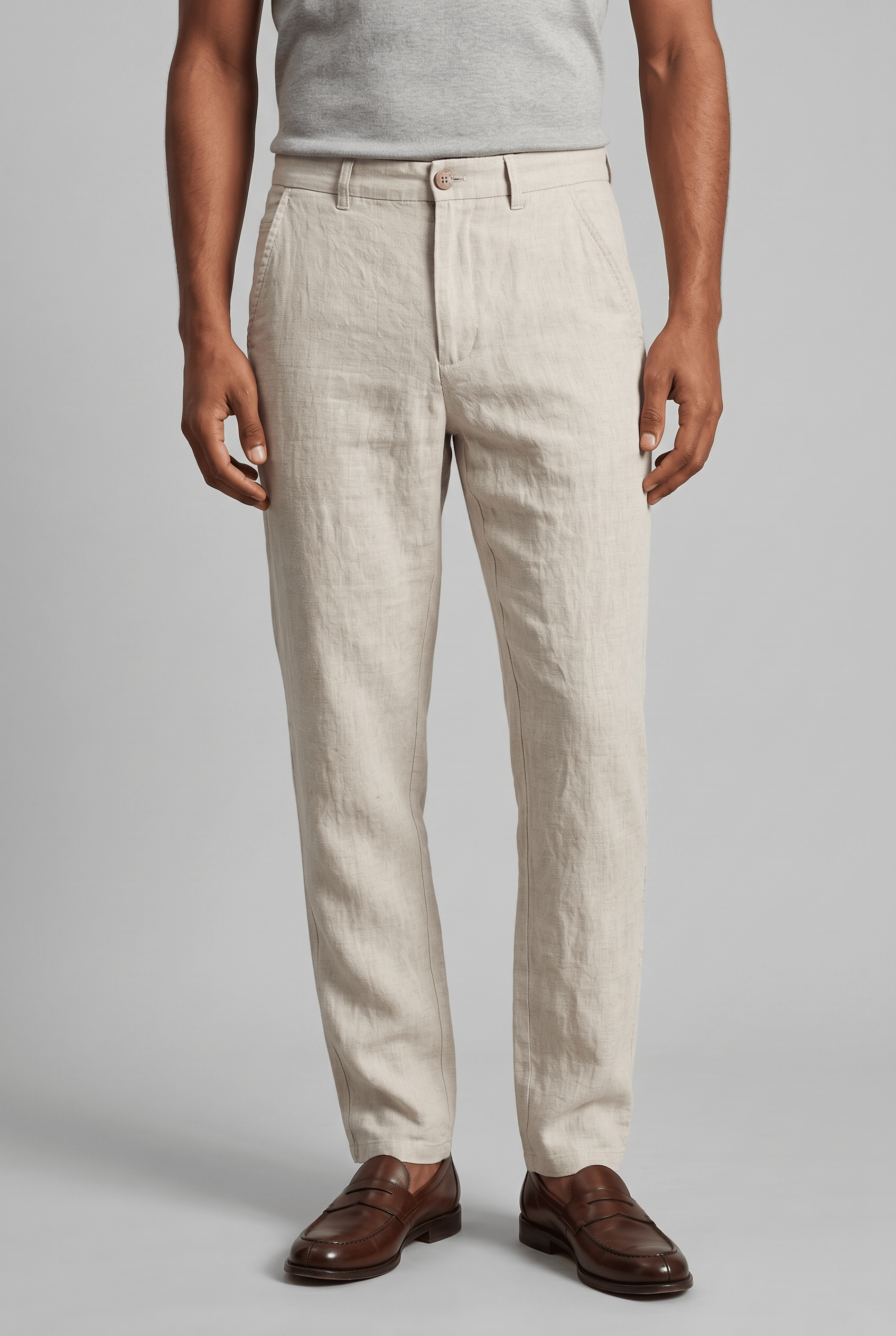 Men’s Slim Fit Chino Casual Trousers | Modern