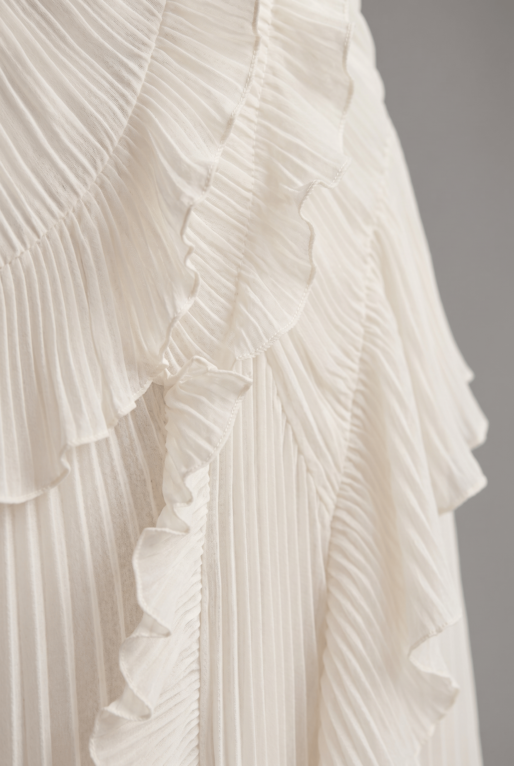 Women’s Halter Neck Sleeveless Ruffle Pleated Dress | Maxi