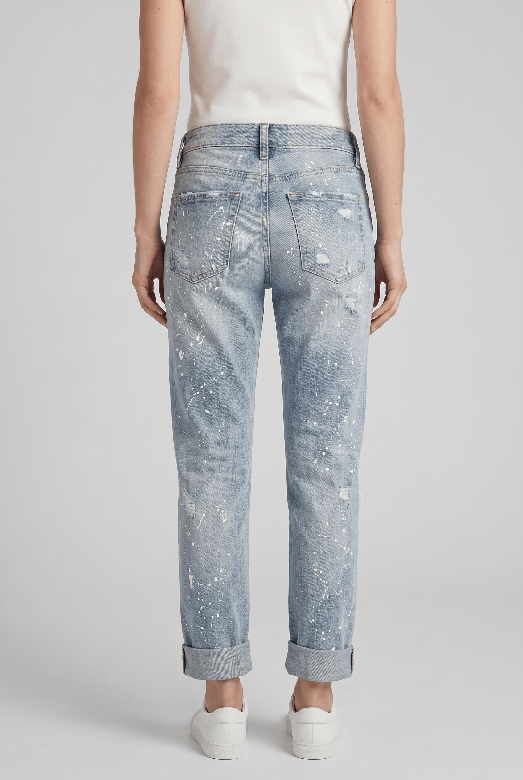 Women’s Casual Ripped High Waist Jeans | Slim Fit