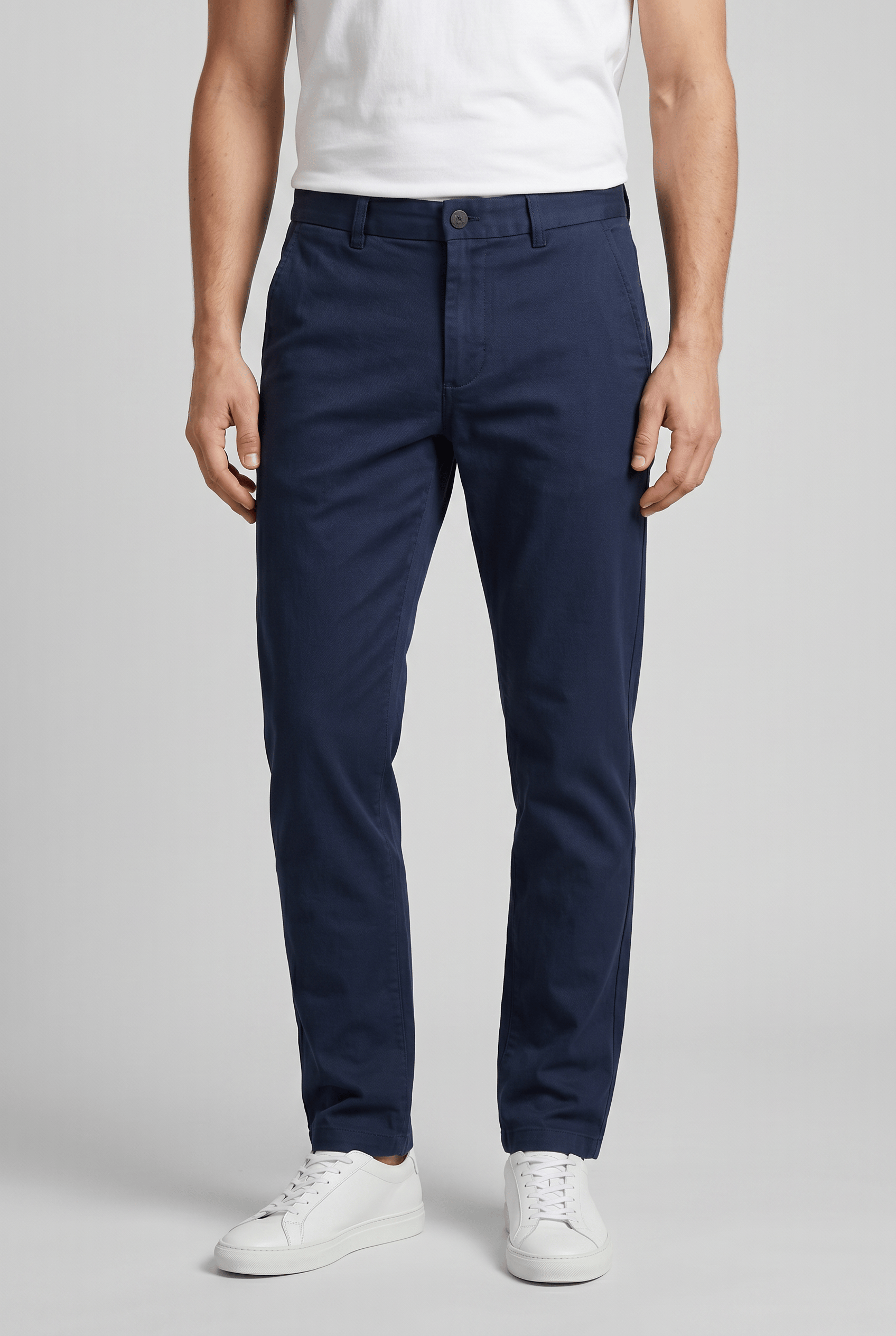 Men's Slim Fit Chino Trousers | Modern