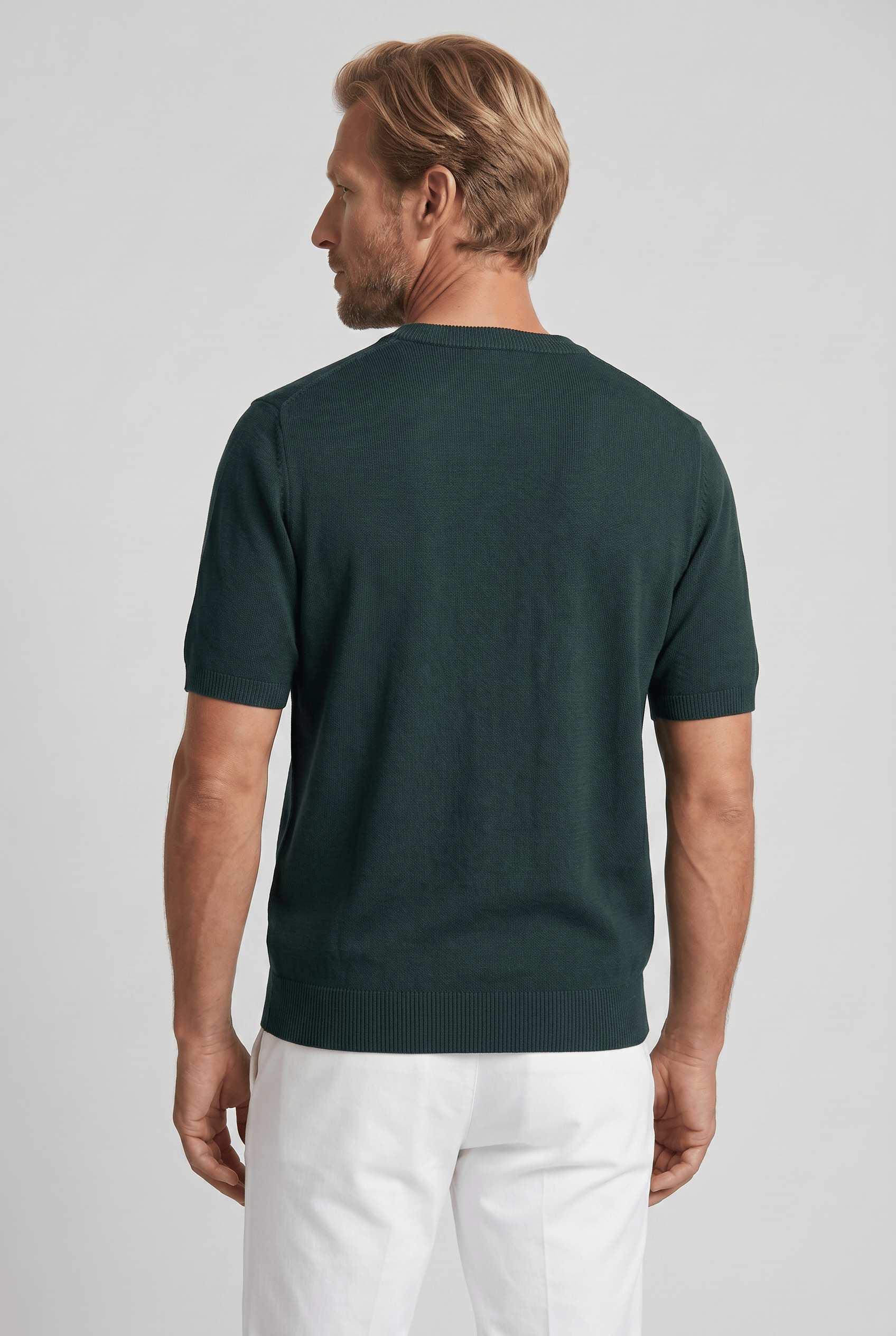 Men’s Crew Neck Short Sleeve Summer T-Shirt | Relaxed Fit