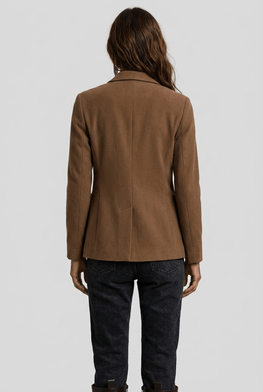 Women's Blazer | Notch Lapel & Patch Pocket