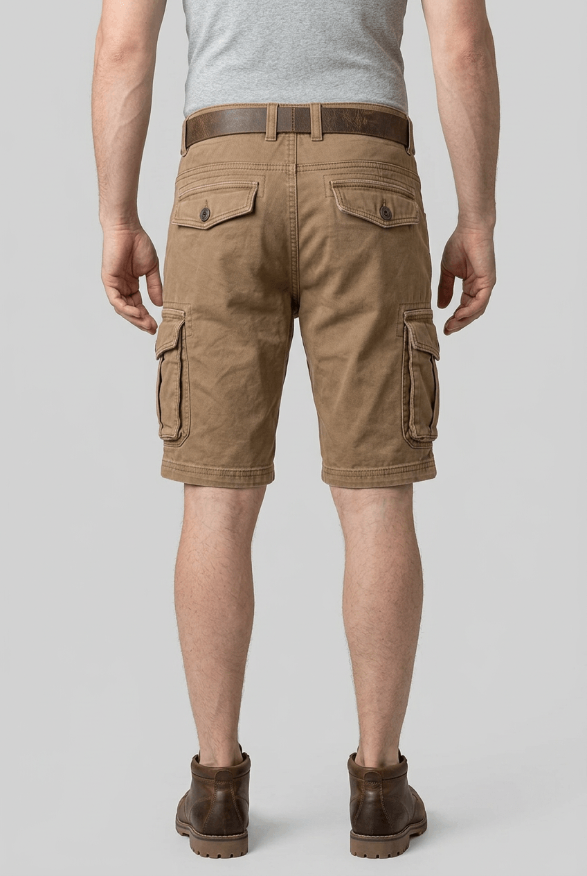 Men's Cargo Shorts | Large Flap Pockets & Washed Finish