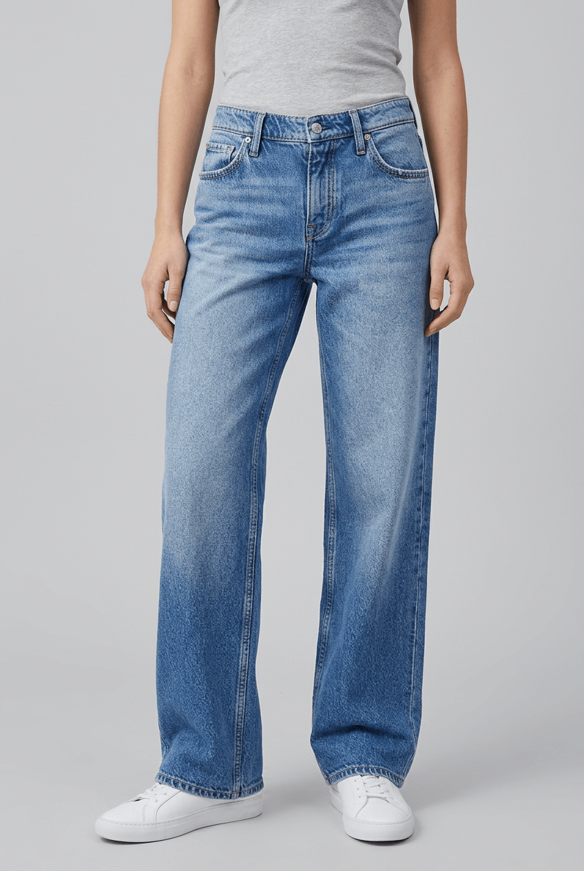 Women's Classic Jeans | High Waisted & Pockets