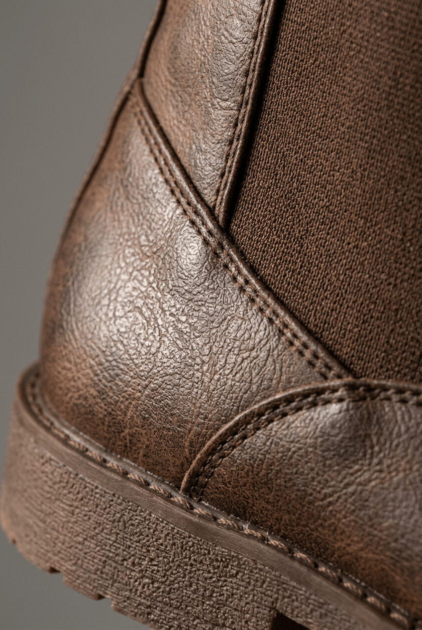 Men's Chunky Chelsea Boots | Elastic Gusset