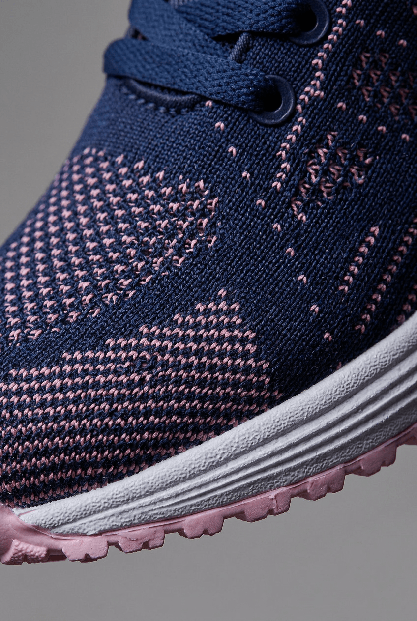 Women's Trainers | Lace Up Low Heel Round Toe
