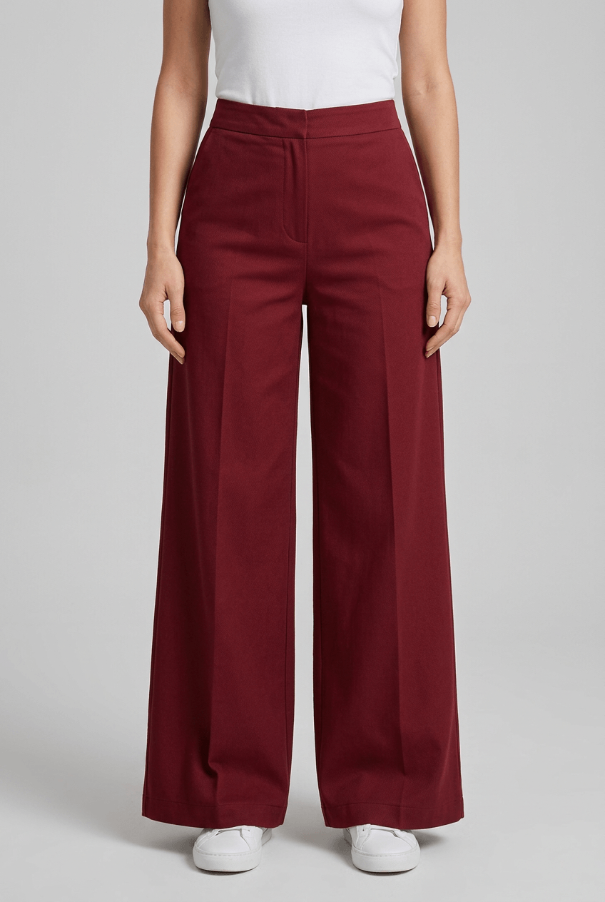 Women's Palazzo Wide Leg Trousers | High Waisted Flare