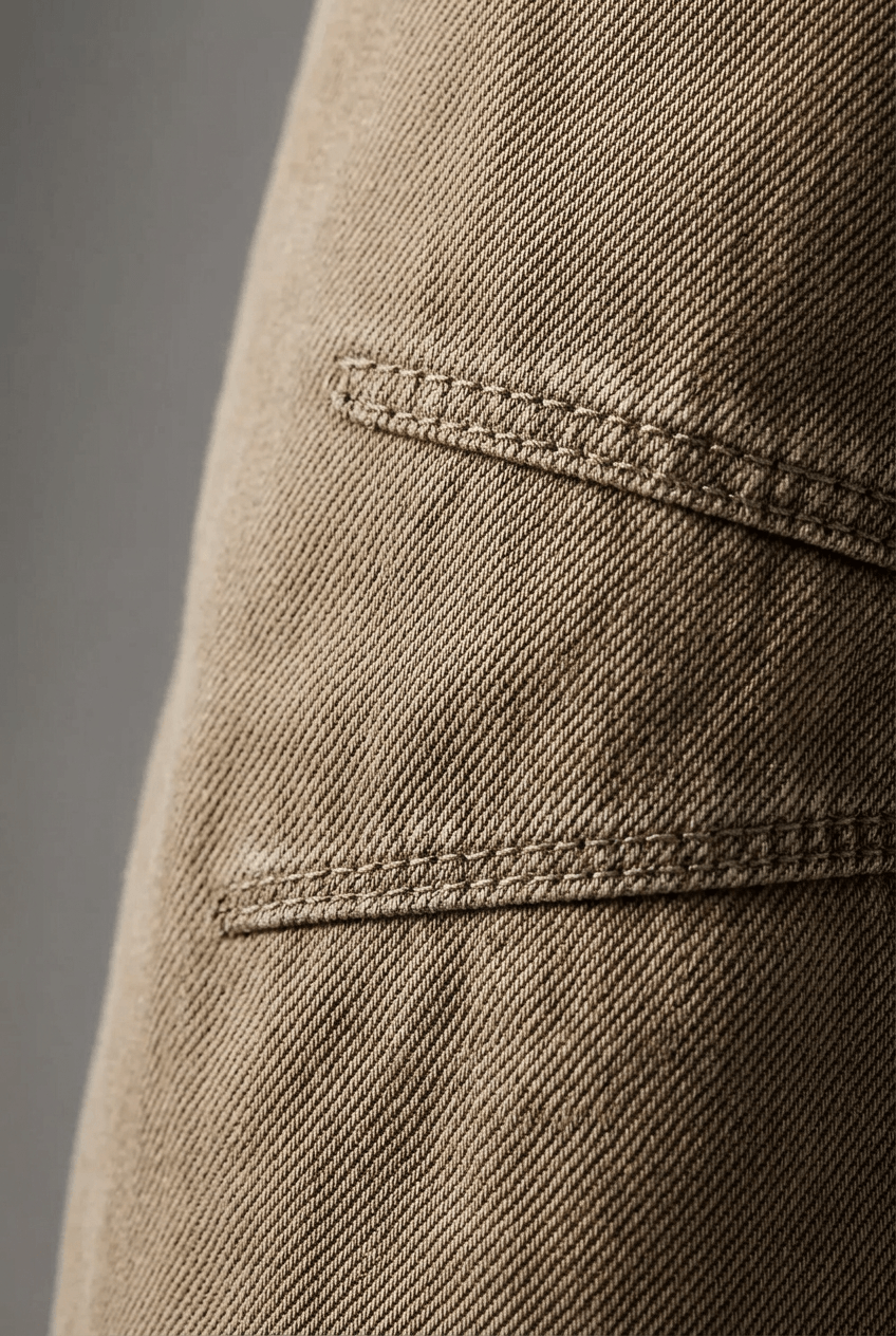 Women's High Waist Barrel Leg Jeans | Knee Stitch Detail