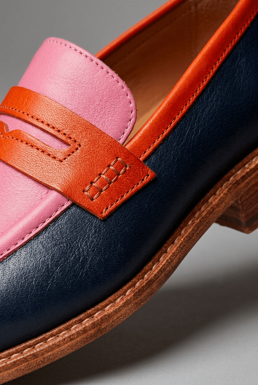 Women's Penny Loafers  | Low Block Heel