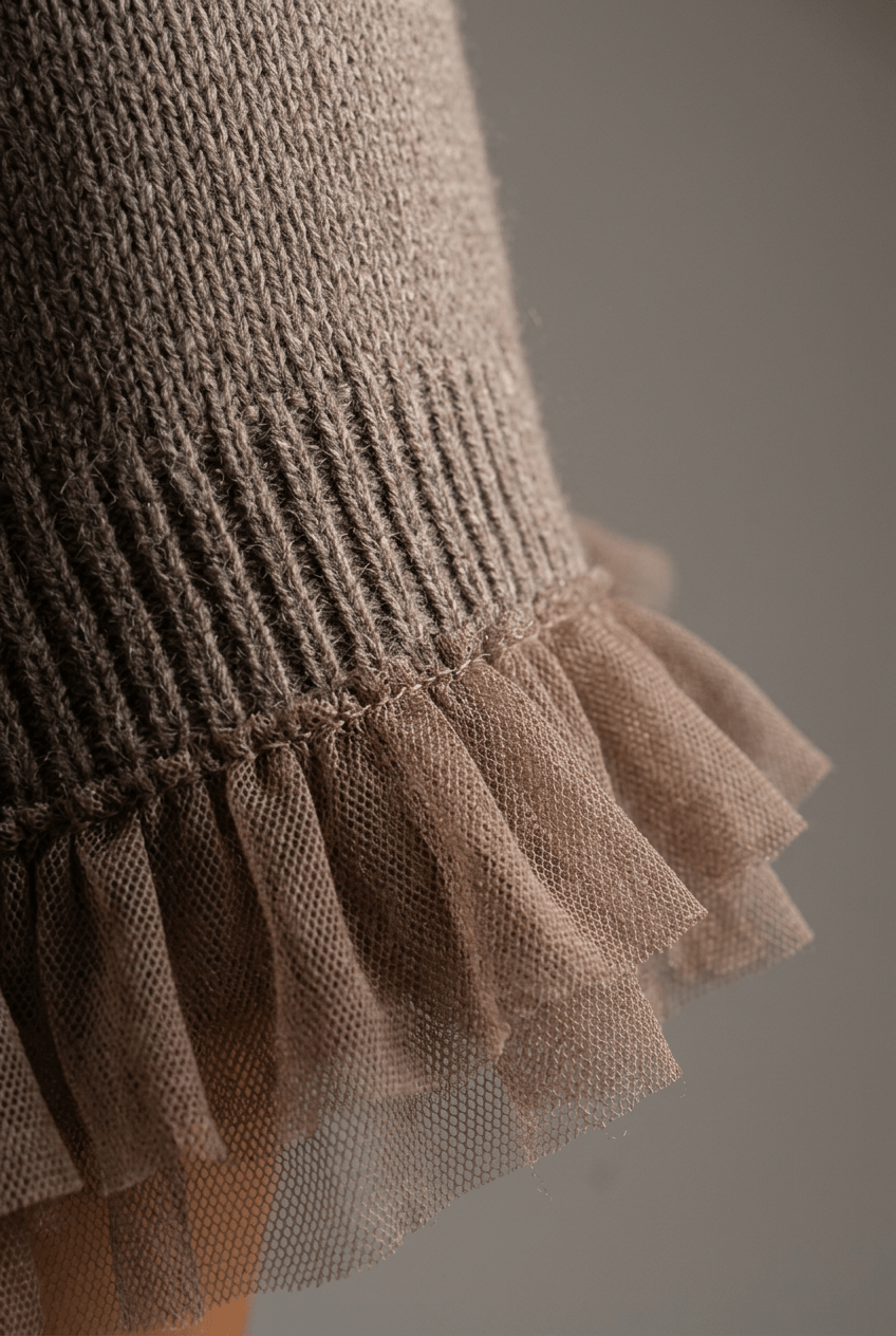 Women's Ribbed Jumper Dress | Oversized Turtleneck