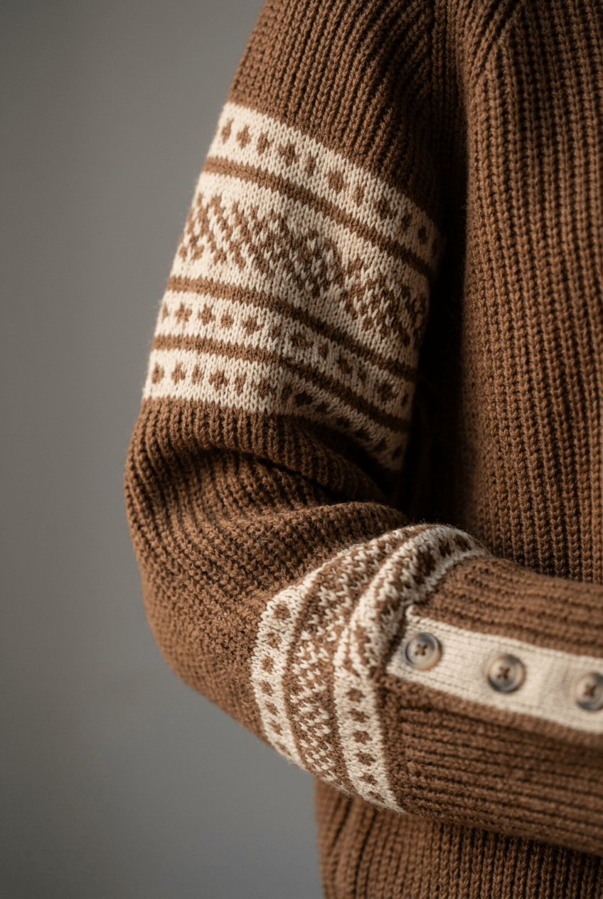 Women's Fair Isle Roll Neck Jumper