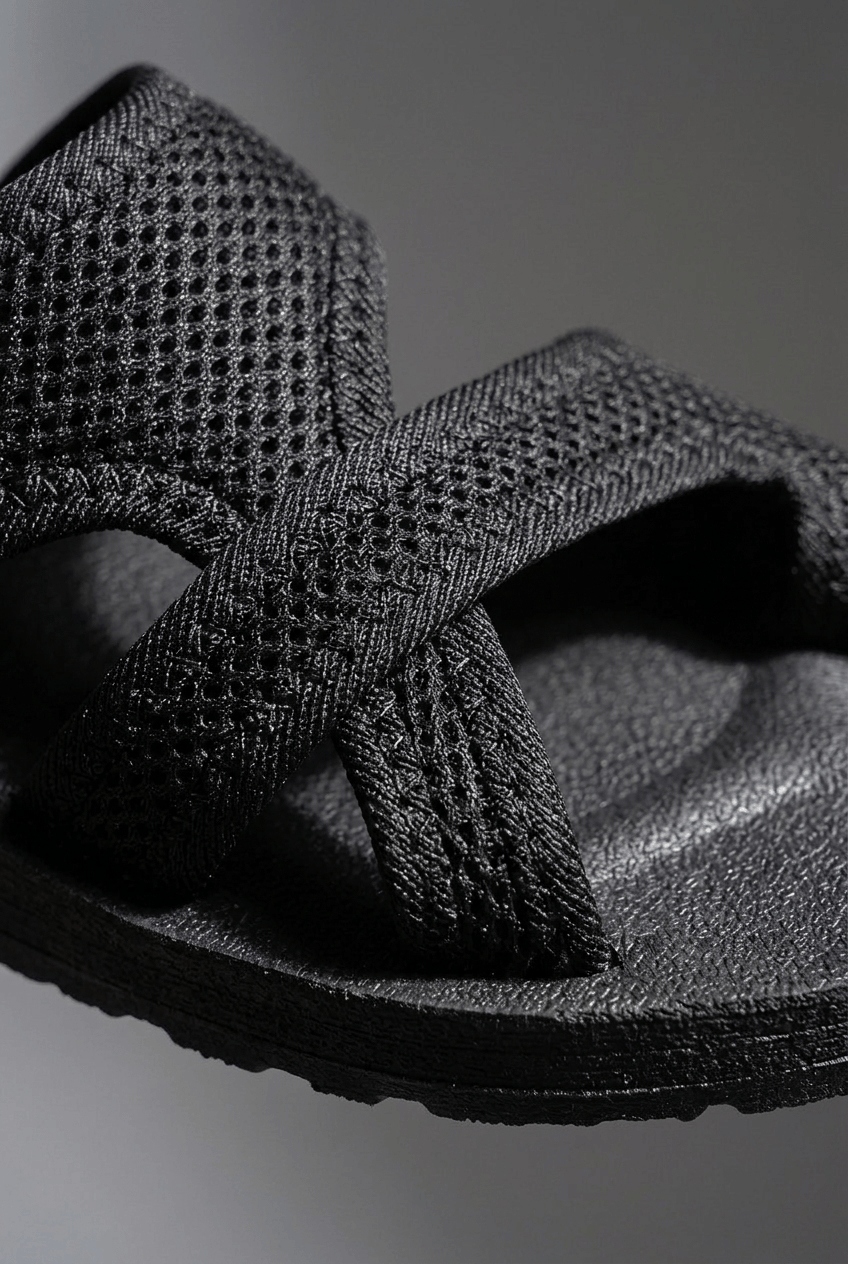 Women's Sandals | Crossover Mesh Straps & Cushioned Sole