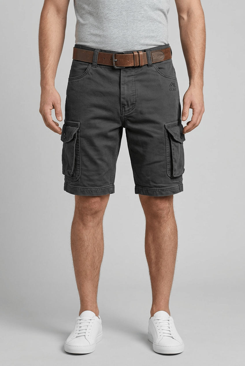 Men's Cargo Shorts | Flap Pockets & Belt Loops