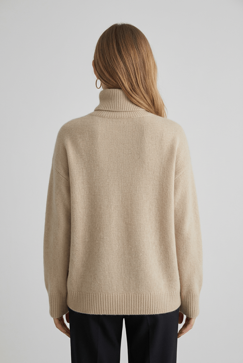 Women's Oversized Roll Neck Jumper