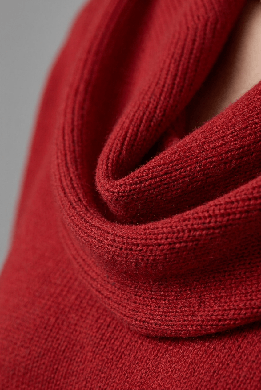 Women's Cowl Neck Jumper | Long Sleeve Knit