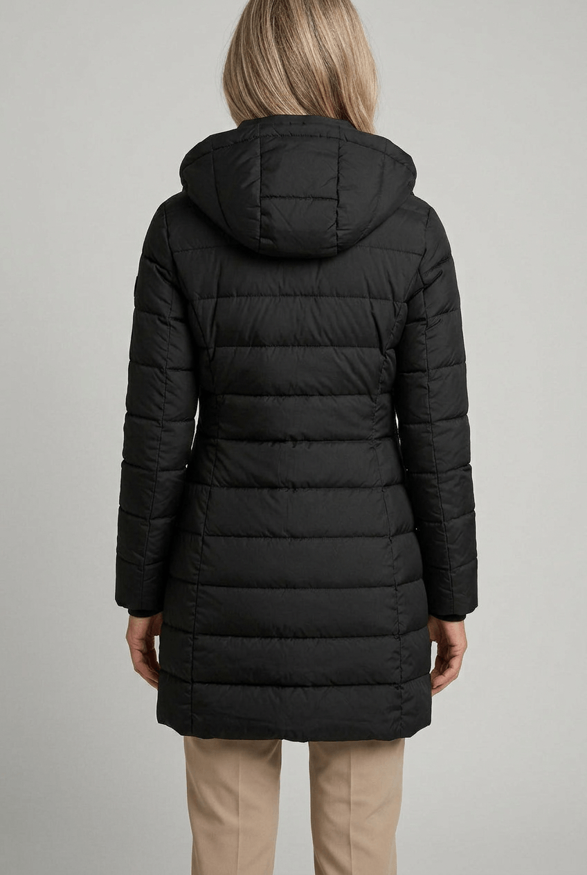 Women's Hooded Puffer Coat | Full Zip & Quilted