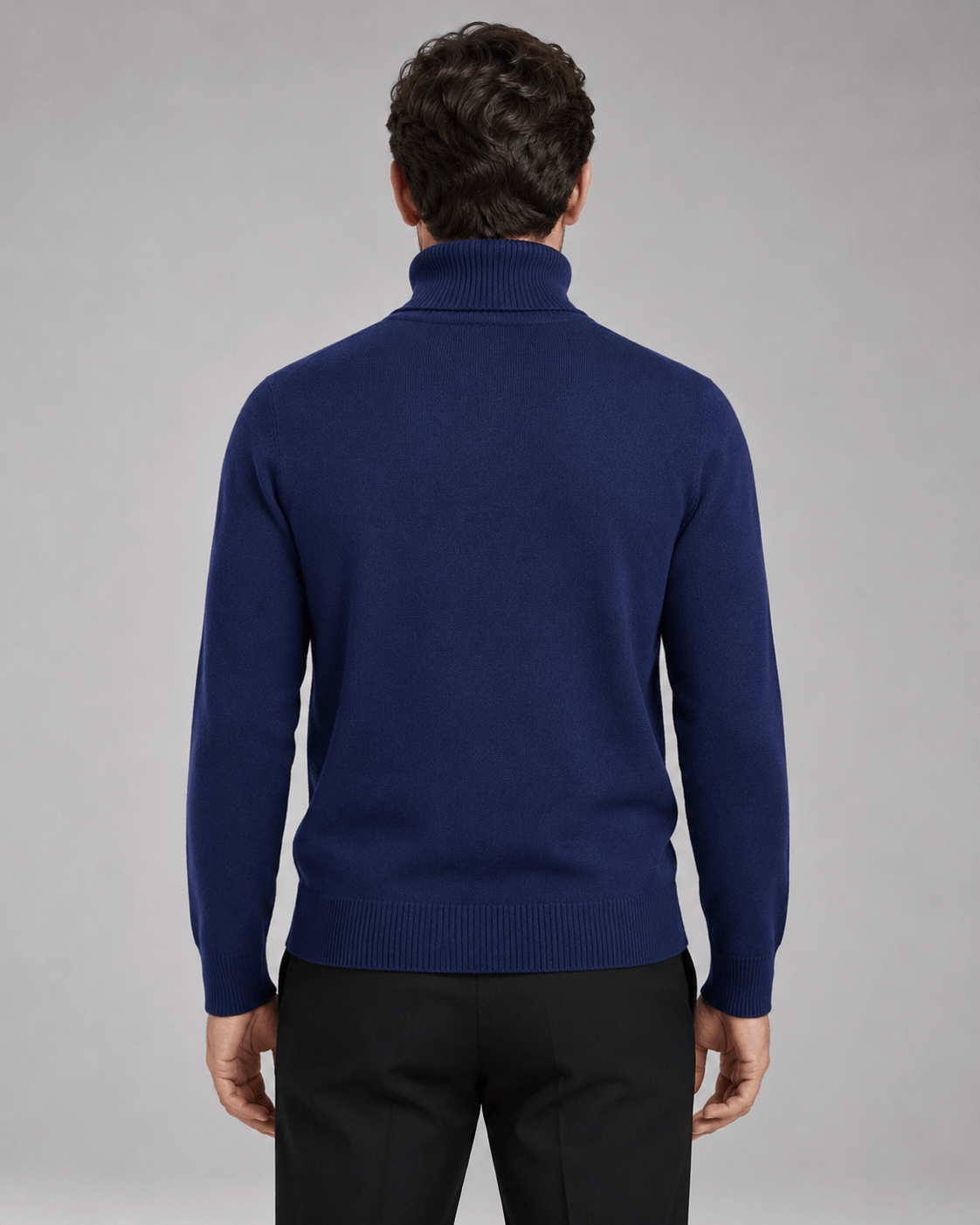 Men's Turtleneck Jumper | Ribbed Roll Neck  Meta title