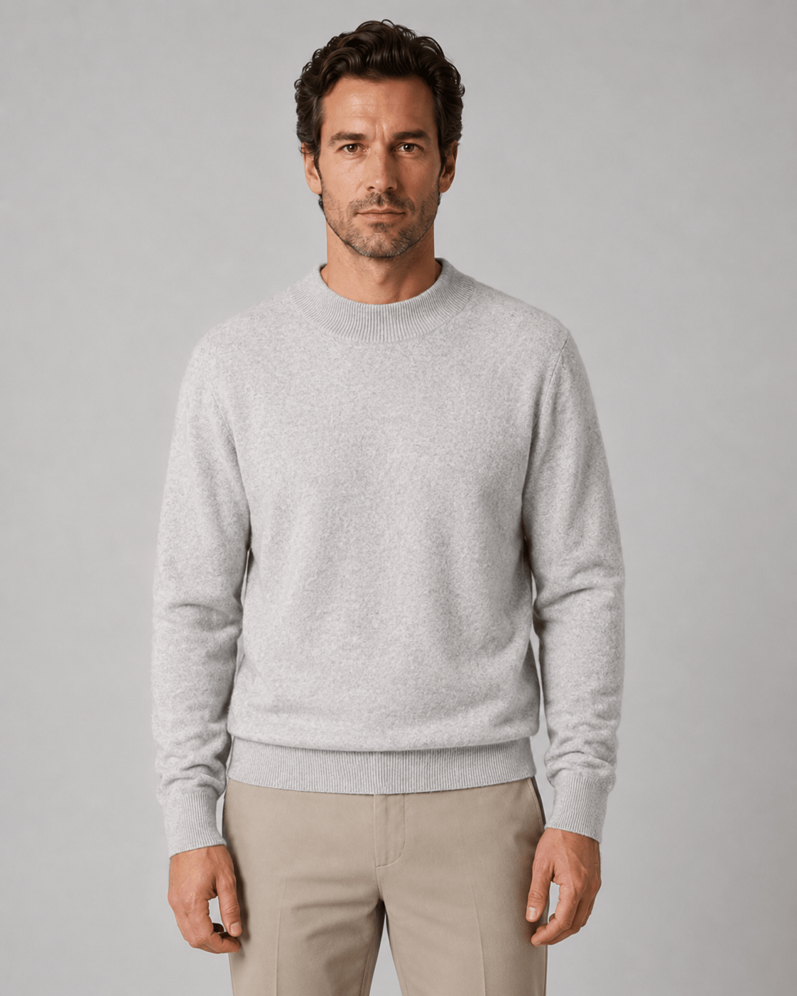 Mens Shirts and Long Sleeve Pull-On Jumper for Comfortable Everyday Layering