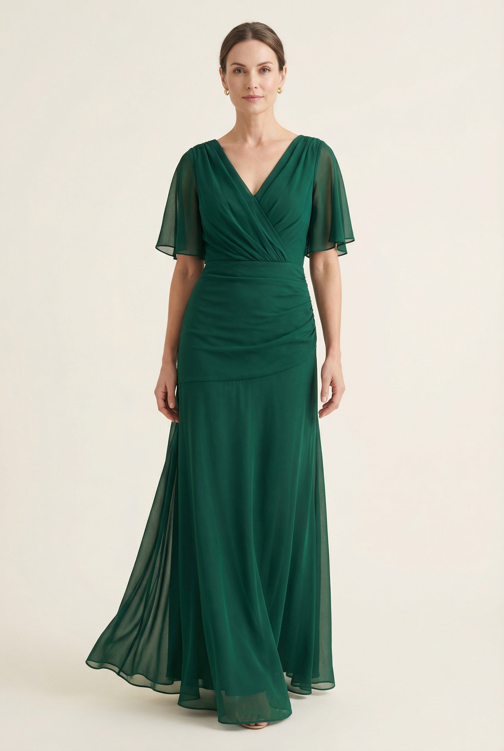 Women's Dress | Floral Pleated Maxi