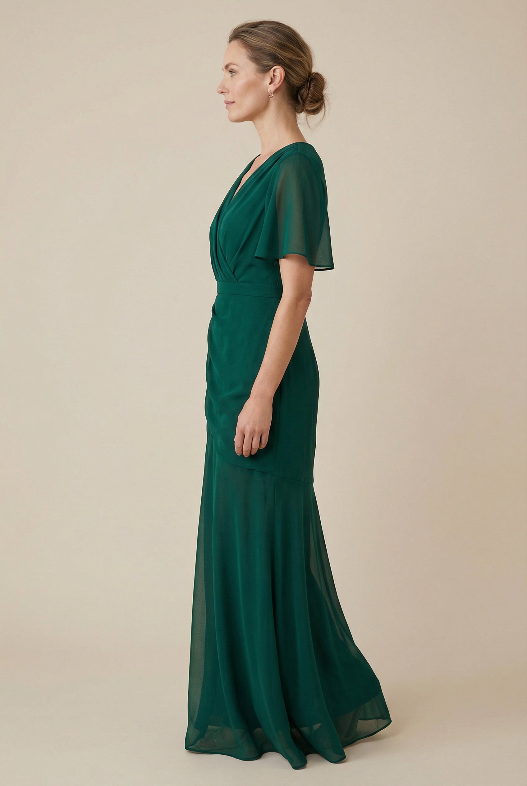 Women's Dress | Floral Pleated Maxi