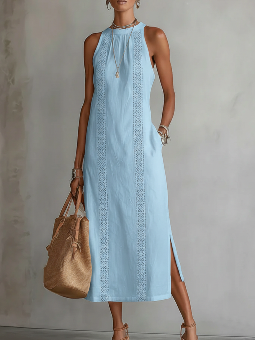 Women's Dress | Embroidered Midi Summer