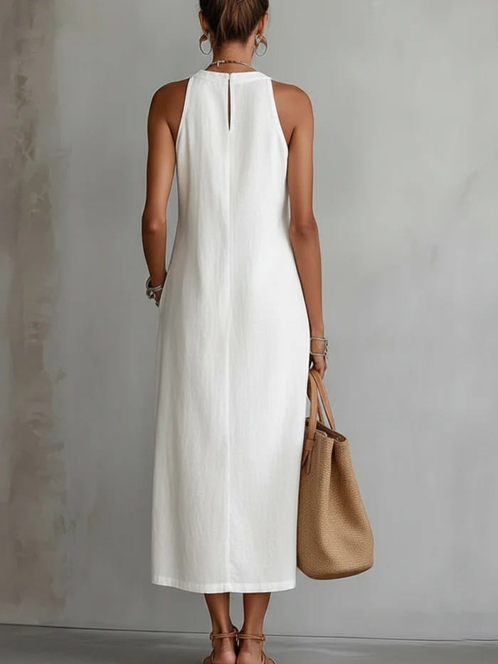 Women's Dress | Embroidered Midi Summer